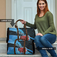 Snapper Fishing New Zealand Travel Bag Tamure Fish Hook Maori Pattern LT22 - Polynesian Pride