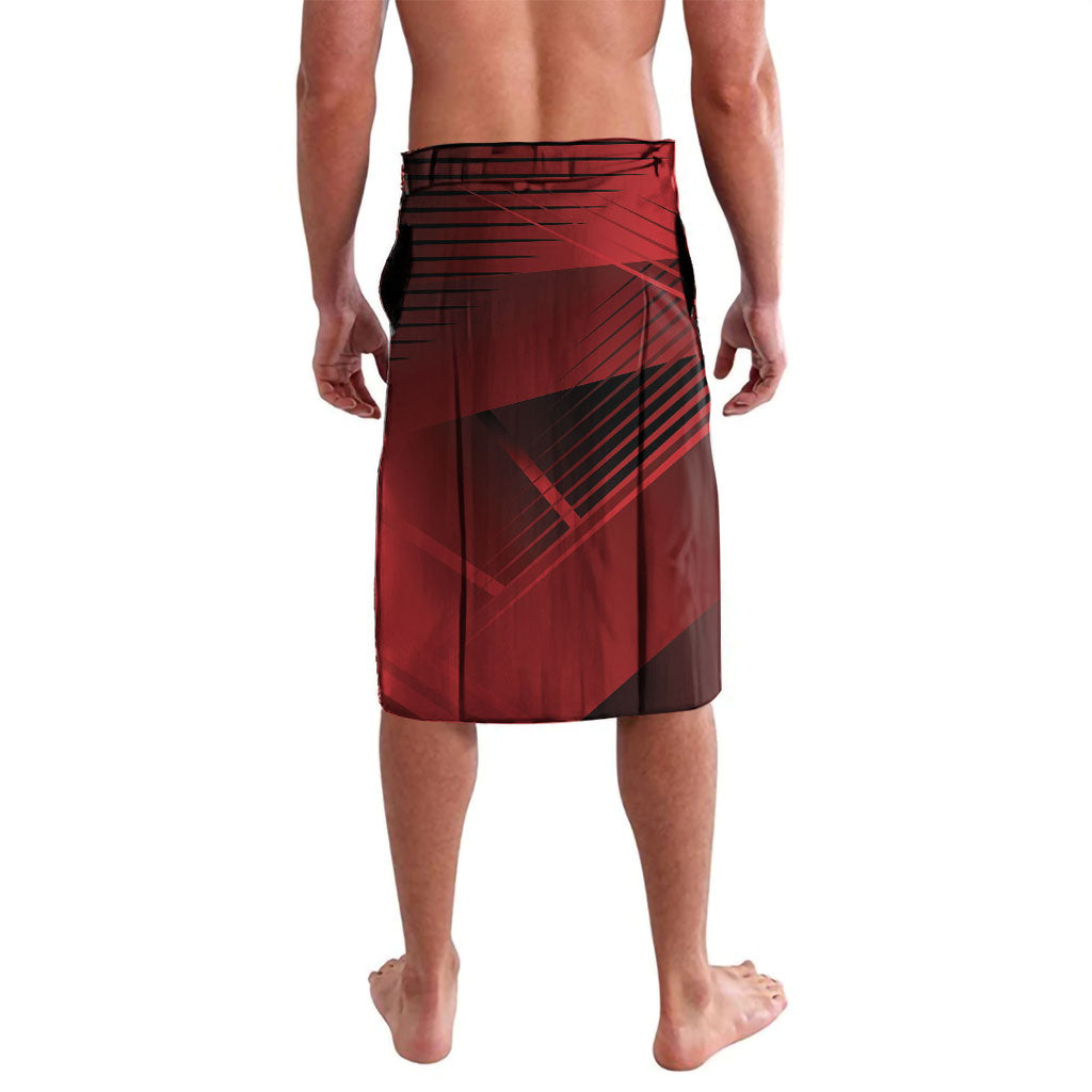 Personalised Darts New Zealand Lavalava Silver Fern Red Color