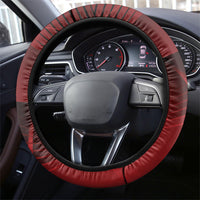 Darts New Zealand Steering Wheel Cover Silver Fern Red Color