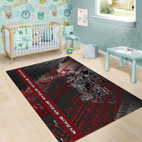 Personalised Cycling New Zealand Area Rug Aotearoa Pride Sportswear LT22 - Polynesian Pride