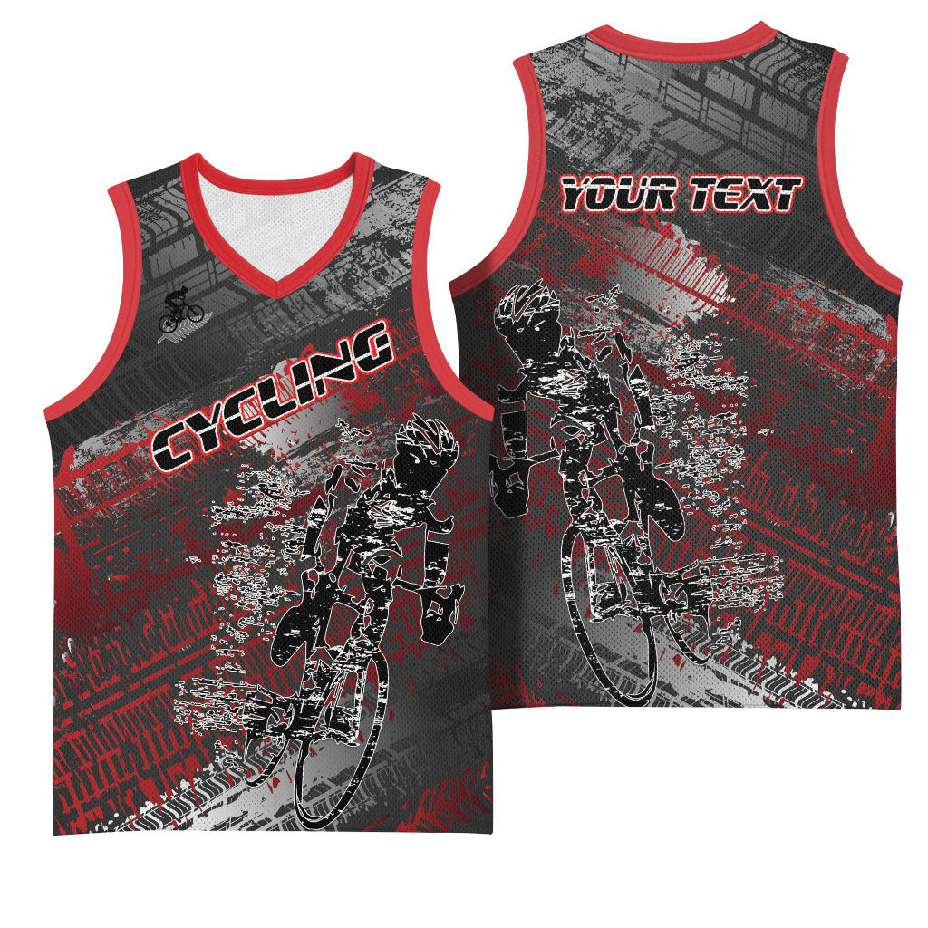 Personalised Cycling New Zealand Basketball Jersey Aotearoa Pride Sportswear