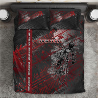 Personalised Cycling New Zealand Bedding Set Aotearoa Pride Sportswear LT22 Red - Polynesian Pride