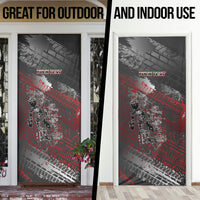 Personalised Cycling New Zealand Door Cover Aotearoa Pride Sportswear LT22 - Polynesian Pride