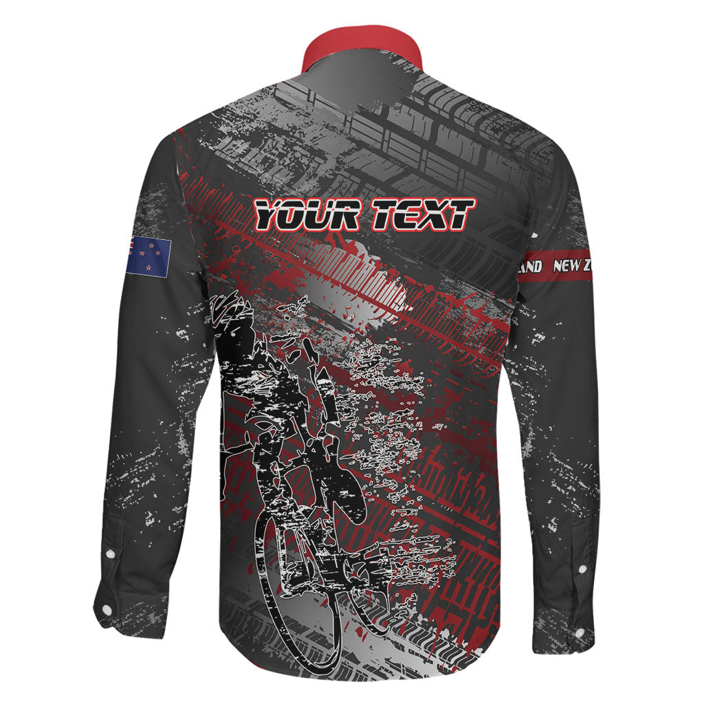 Personalised Cycling New Zealand Family Matching Puletasi and Hawaiian Shirt Aotearoa Pride Sportswear