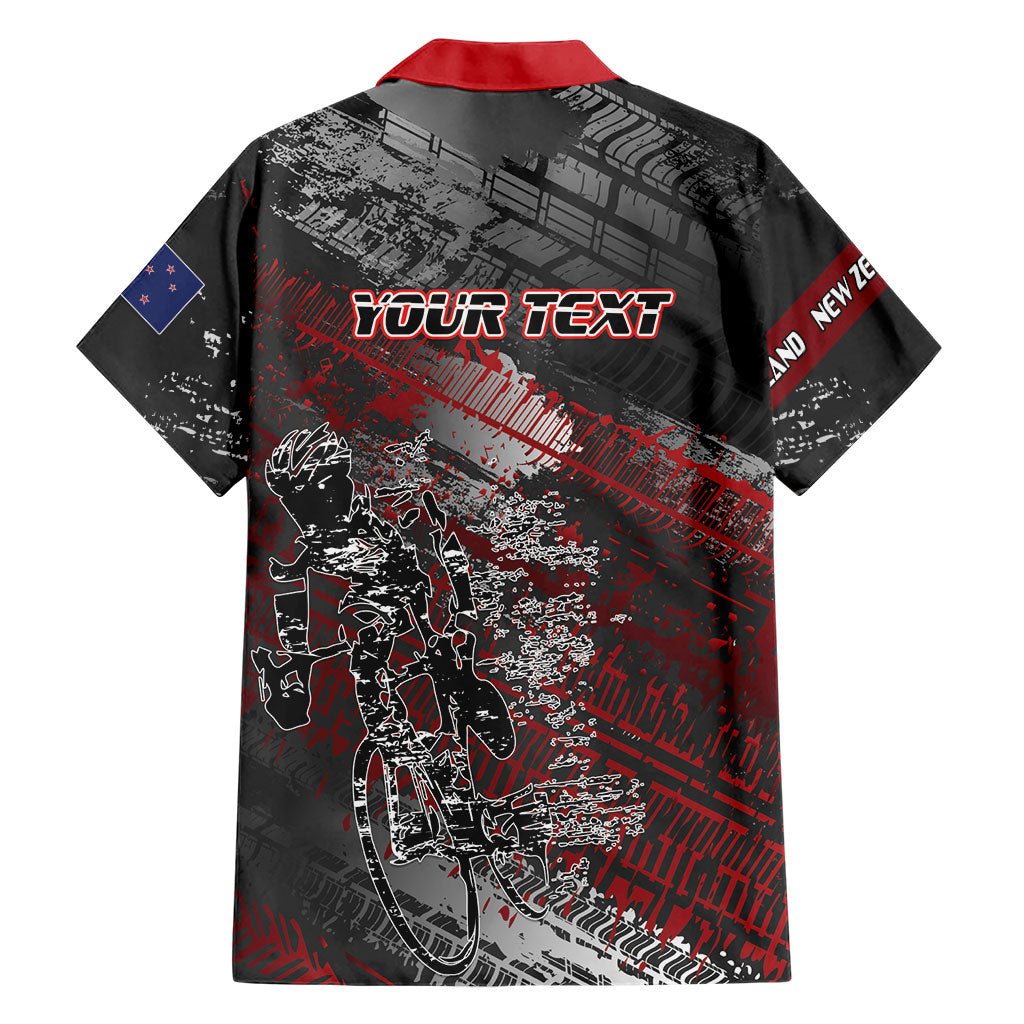 Personalised Cycling New Zealand Hawaiian Shirt Aotearoa Pride Sportswear