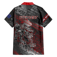 Personalised Cycling New Zealand Hawaiian Shirt Aotearoa Pride Sportswear