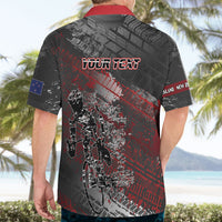 Personalised Cycling New Zealand Hawaiian Shirt Aotearoa Pride Sportswear