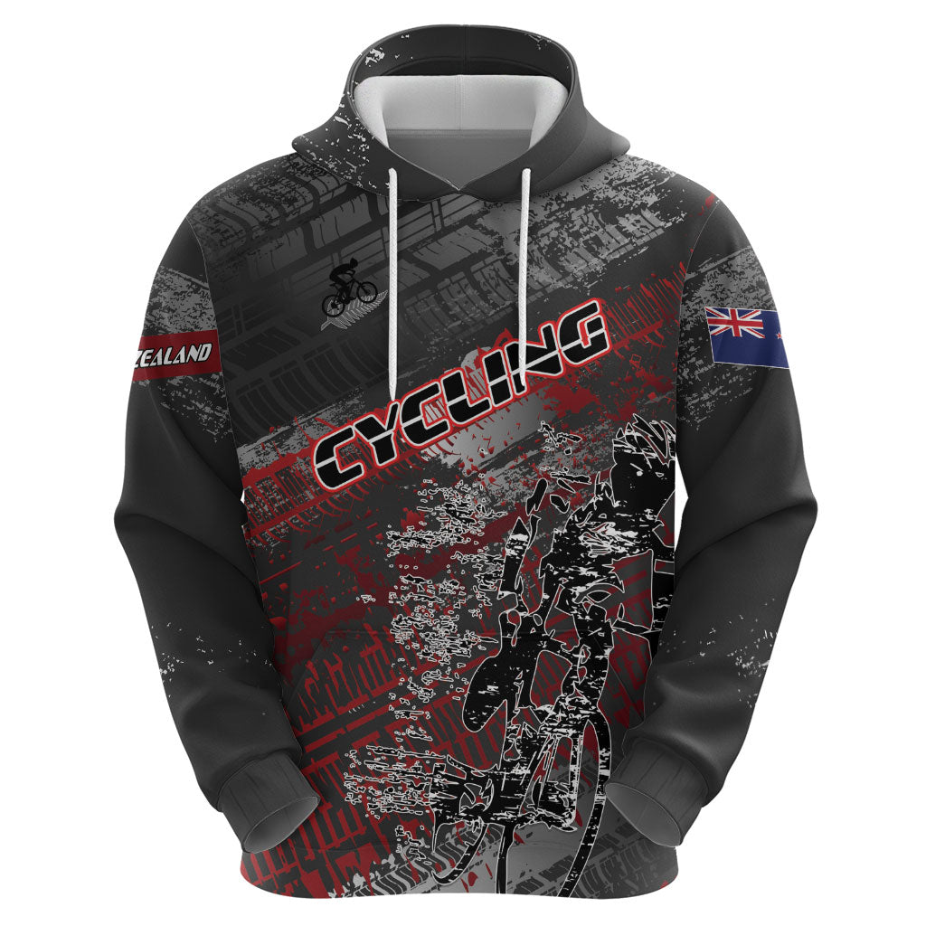 Personalised Cycling New Zealand Hoodie Aotearoa Pride Sportswear LT22 - Polynesian Pride