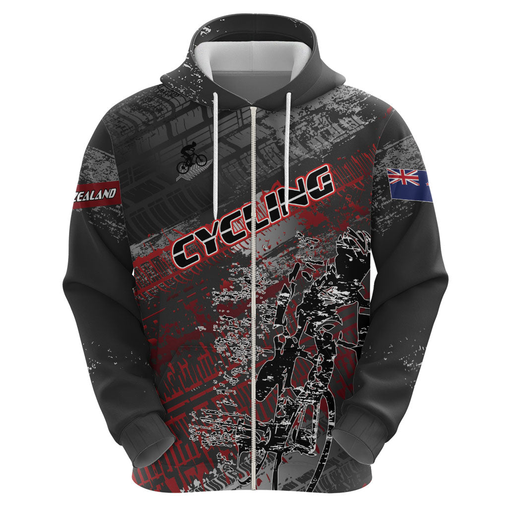 Personalised Cycling New Zealand Hoodie Aotearoa Pride Sportswear LT22 - Polynesian Pride