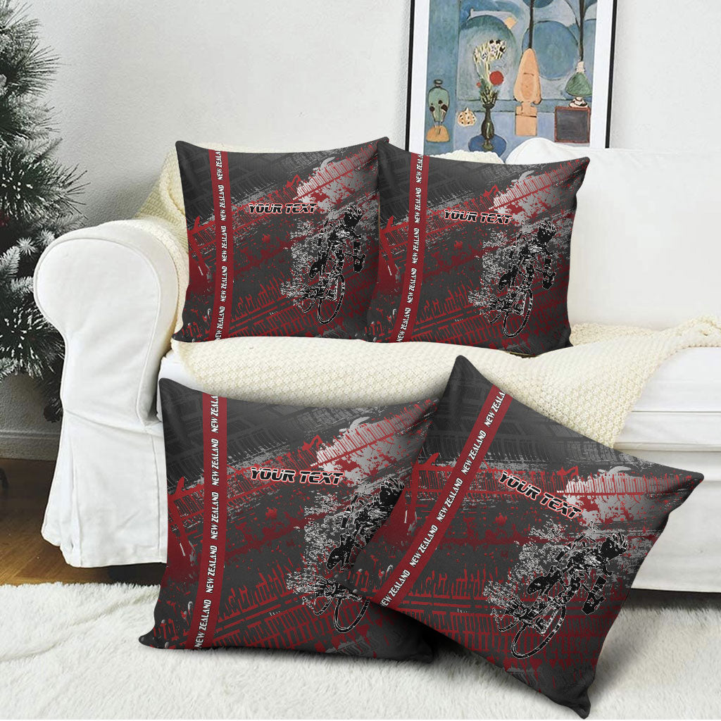 Personalised Cycling New Zealand Pillow Cover Aotearoa Pride Sportswear LT22 - Polynesian Pride