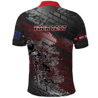 Personalised Cycling New Zealand Polo Shirt Aotearoa Pride Sportswear LT22 - Polynesian Pride