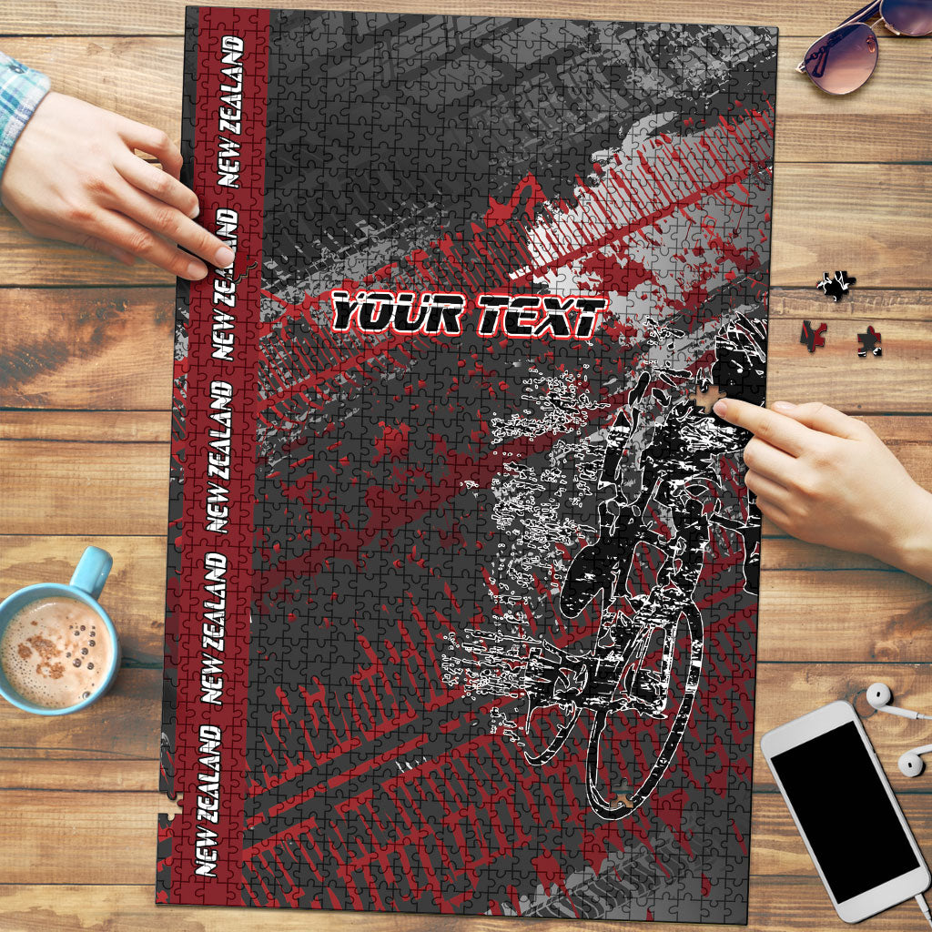 Personalised Cycling New Zealand Puzzle Aotearoa Pride Sportswear