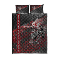 Personalised Cycling New Zealand Quilt Bed Set Aotearoa Pride Sportswear LT22 - Polynesian Pride