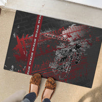 Personalised Cycling New Zealand Rubber Doormat Aotearoa Pride Sportswear LT22 - Polynesian Pride