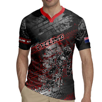 Personalised Cycling New Zealand Rugby Jersey Aotearoa Pride Sportswear LT22 - Polynesian Pride