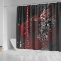 Personalised Cycling New Zealand Shower Curtain Aotearoa Pride Sportswear LT22 - Polynesian Pride