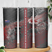 Personalised Cycling New Zealand Skinny Tumbler Aotearoa Pride Sportswear