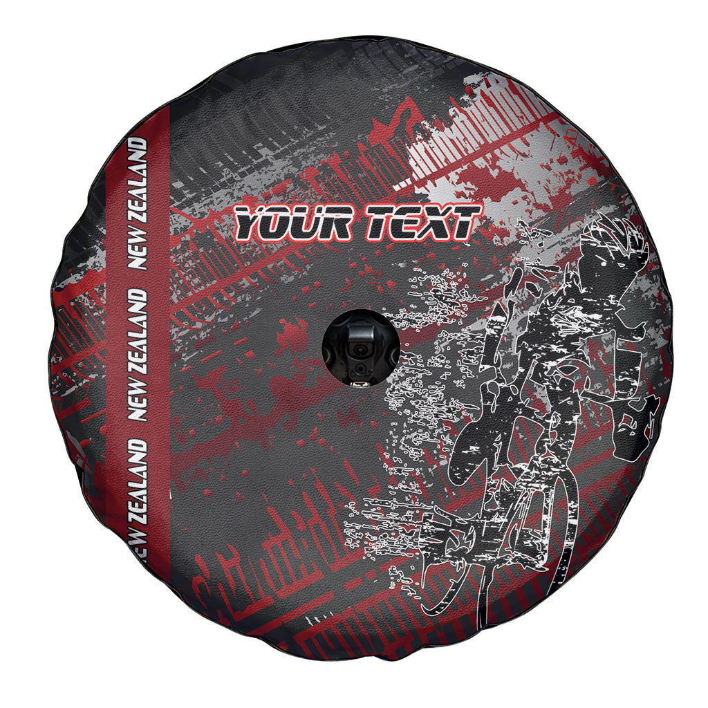 Personalised Cycling New Zealand Spare Tire Cover Aotearoa Pride Sportswear LT22 - Polynesian Pride