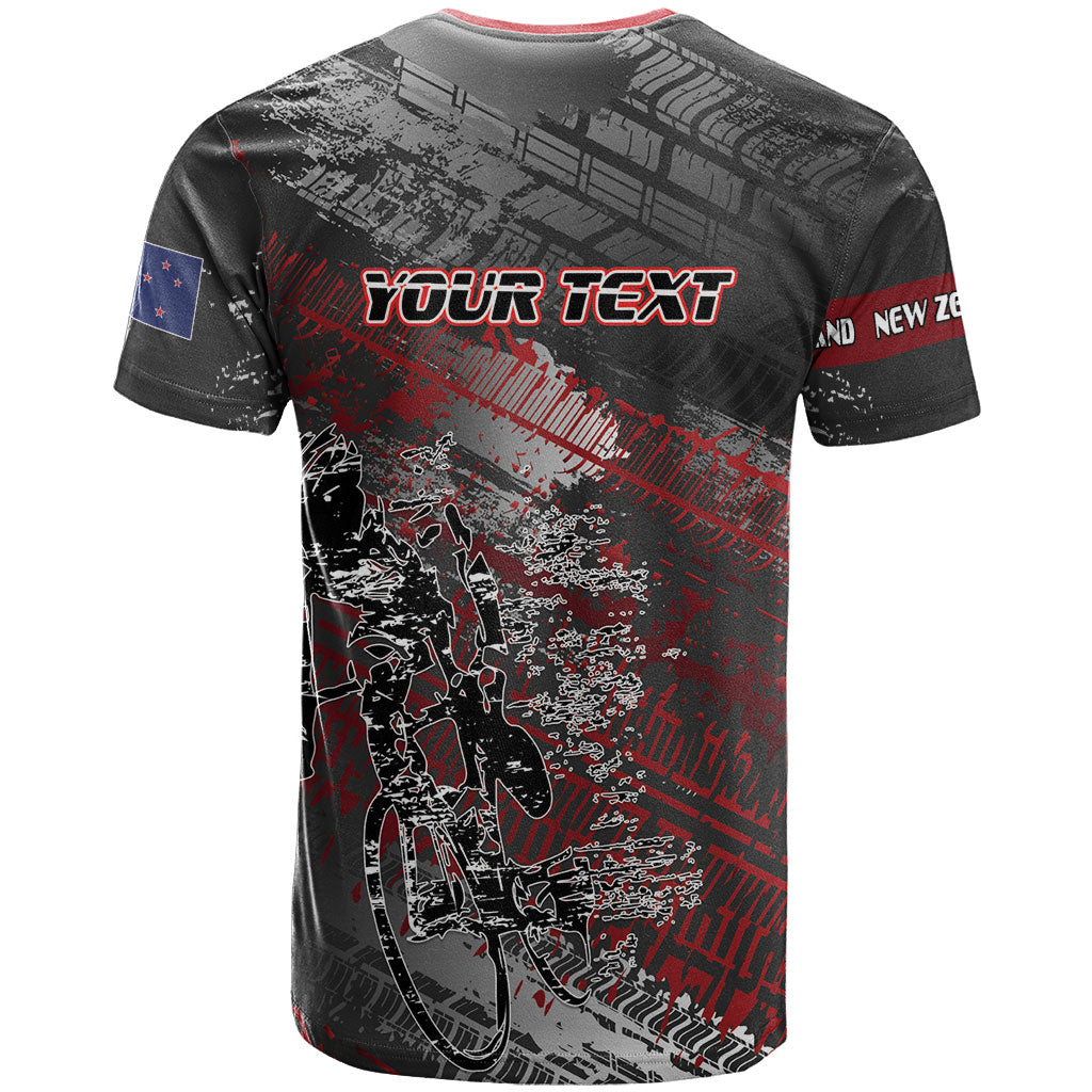 Personalised Cycling New Zealand T Shirt Aotearoa Pride Sportswear LT22 - Polynesian Pride