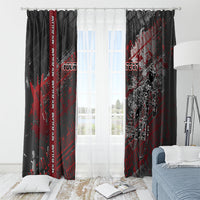 Personalised Cycling New Zealand Window Curtain Aotearoa Pride Sportswear LT22 - Polynesian Pride