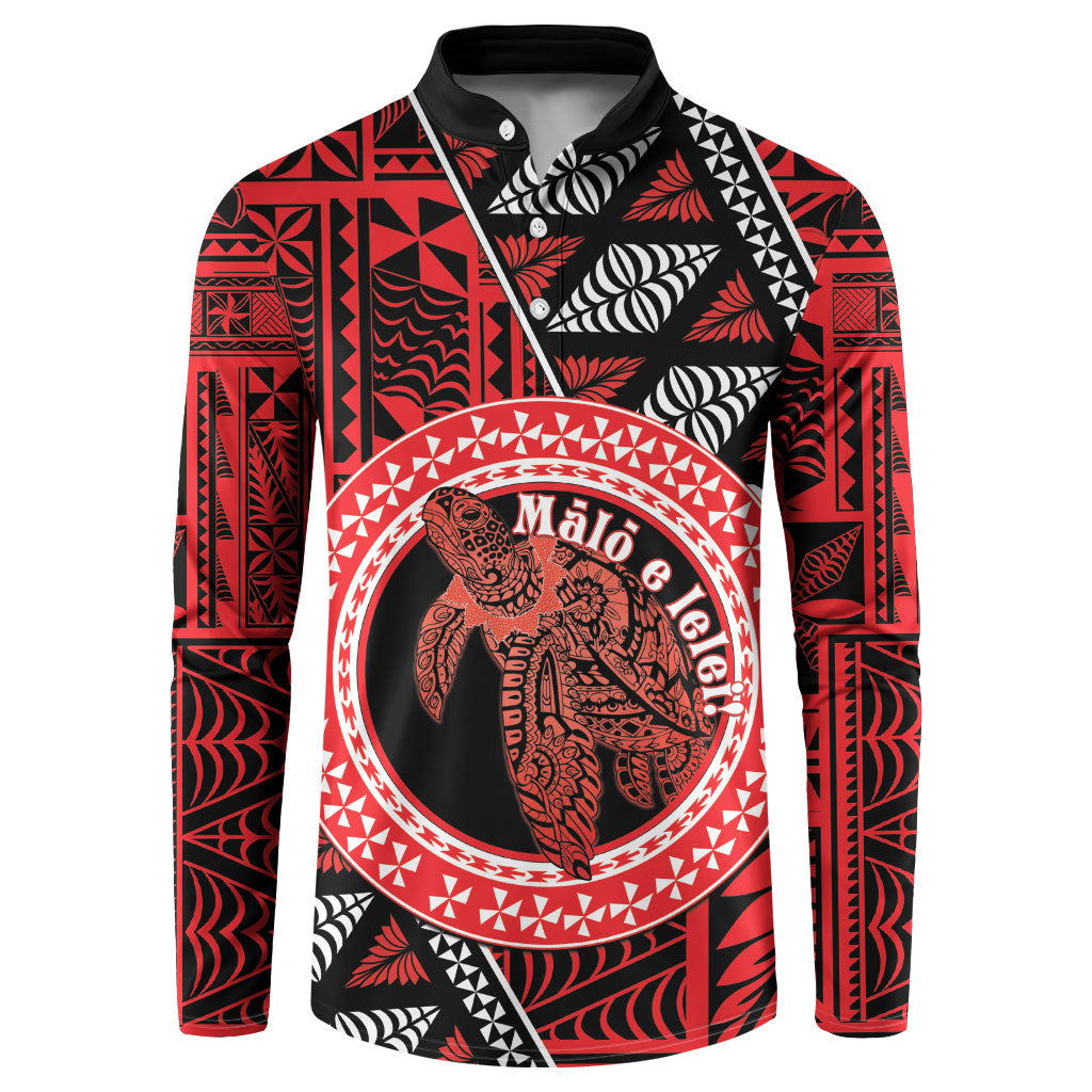 Personalised Tonga Language Week Button Sweatshirt Heilala Turtle Malo E Lelei