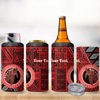 Personalised Tonga Language Week 4 in 1 Can Cooler Tumbler Heilala Turtle Malo E Lelei