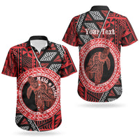 Personalised Tonga Language Week Couples Matching Mermaid Dress and Hawaiian Shirt Heilala Turtle Malo E Lelei