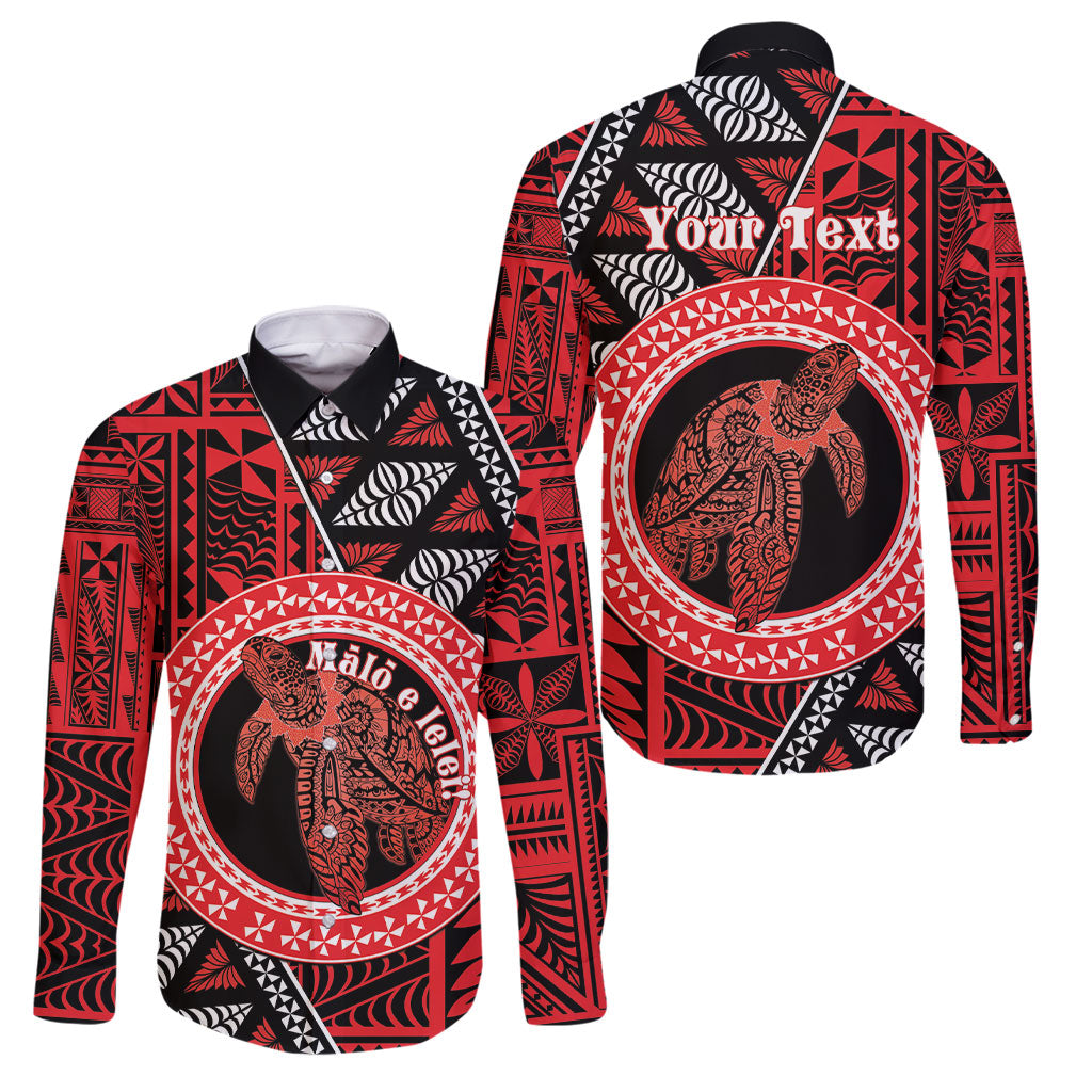 Personalised Tonga Language Week Family Matching Summer Maxi Dress and Hawaiian Shirt Heilala Turtle Malo E Lelei
