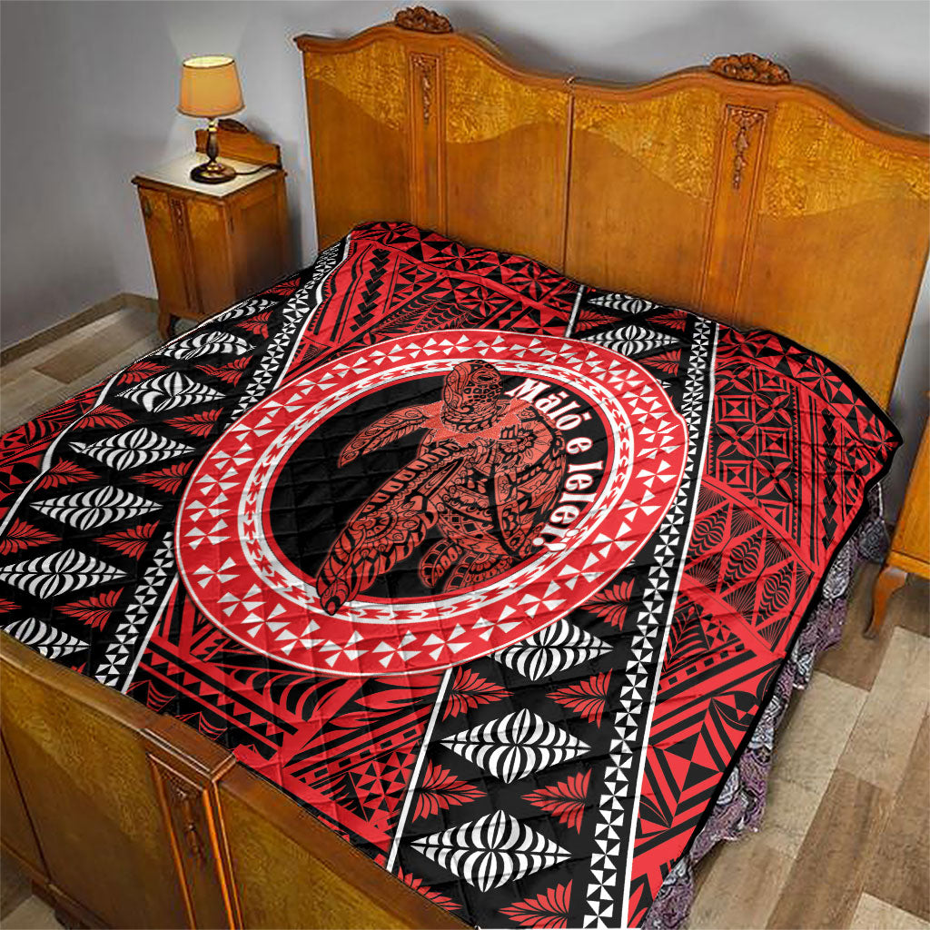 Tonga Language Week Quilt Heilala Turtle Malo E Lelei