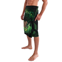 Kiwi New Zealand Personalised Lavalava Aotearoa Map Silver Fern Koru Pattern LT22 - Polynesian Pride