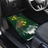 Kea Bird Kowhai New Zealand Car Mats Mountain Landscape Maori Art LT22 - Polynesian Pride
