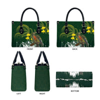 Kea Bird Kowhai New Zealand Leather Bag Mountain Landscape Maori Art LT22 - Polynesian Pride