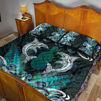 New Zealand Kotiate Weapon Quilt Bed Set Aotearoa Mango Paua Shell Maori Pattern