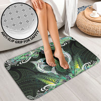 New Zealand Mere Pounamu Weapon Bathroom Set Aotearoa Mango Paua Shell Maori Pattern