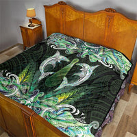 New Zealand Mere Pounamu Weapon Quilt Aotearoa Mango Paua Shell Maori Pattern