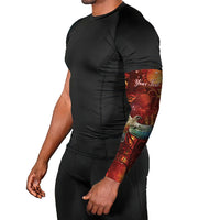 New Zealand Kea Bird Matariki Personalised Arm Sleeves Silver Fern Maori Pattern LT22 - Polynesian Pride