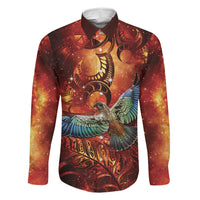 New Zealand Kea Bird Matariki Personalised Family Matching Tank Maxi Dress and Hawaiian Shirt Silver Fern Maori Pattern