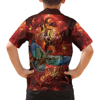 New Zealand Kea Bird Matariki Personalised Hawaiian Shirt Silver Fern Maori Pattern LT22 - Polynesian Pride