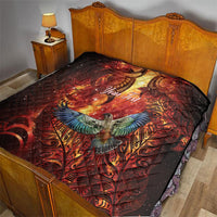 New Zealand Kea Bird Matariki Personalised Quilt Silver Fern Maori Pattern LT22 - Polynesian Pride