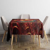 New Zealand Kea Bird Matariki Personalised Tablecloth Silver Fern Maori Pattern LT22 - Polynesian Pride