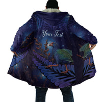 Takahe New Zealand Personalised Cloak Harakeke Silver Fern Maori Pattern LT22 - Polynesian Pride
