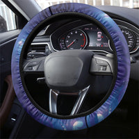 Takahe New Zealand Steering Wheel Cover Harakeke Silver Fern Maori Pattern LT22 - Polynesian Pride