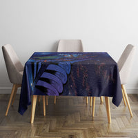 Takahe New Zealand Personalised Tablecloth Harakeke Silver Fern Maori Pattern LT22 - Polynesian Pride