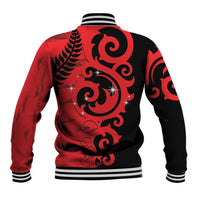 New Zealand Matariki Baseball Jacket Maori New Year Koru Pattern LT22 - Polynesian Pride