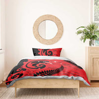 New Zealand Matariki Bedding Set Maori New Year Koru Pattern LT22 - Polynesian Pride