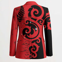 New Zealand Matariki Blazer Maori New Year Koru Pattern LT22 - Polynesian Pride