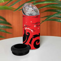 New Zealand Matariki 4 in 1 Can Cooler Tumbler Maori New Year Koru Pattern LT22 - Polynesian Pride