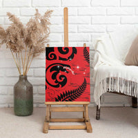 New Zealand Matariki Canvas Wall Art Maori New Year Koru Pattern LT22 - Polynesian Pride