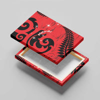 New Zealand Matariki Canvas Wall Art Maori New Year Koru Pattern LT22 - Polynesian Pride
