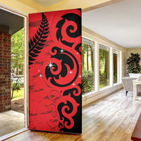 New Zealand Matariki Door Cover Maori New Year Koru Pattern LT22 - Polynesian Pride